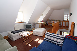 Ferienhaus Ness in Schwartbuck, Wohnraum OG