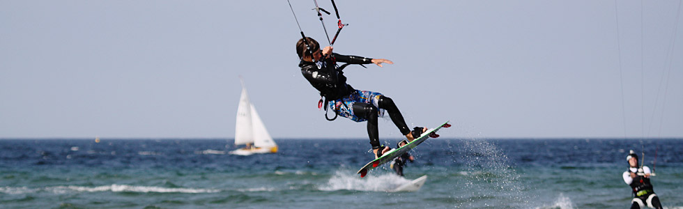 Kaitsurfen auf der Ostsee